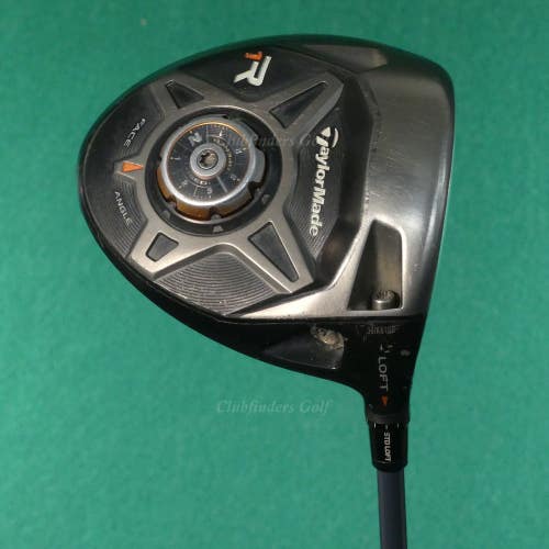 TaylorMade R1 Black Driver Adjustable Matrix Ozik 55X4 White Tie Graphite Senior