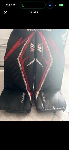 32" Brian's OPTiK 2 Goalie Leg Pads (Used)