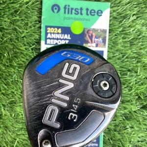 Ping G30 Lefthanded LH Fairway 3 Wood 14.5* With Senior Graphite Shaft