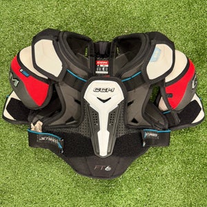 CCM JetSpeed FT6 Shoulder Pads | Junior Small