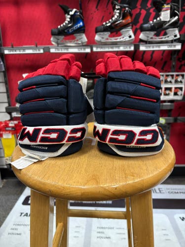 CCM Tacks 4 Roll Pro Gloves 10" (New)