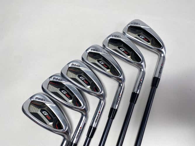 Ping G410 Iron Set 5-PW Red Dot 1* Flat Alta CB AWT Soft Regular Senior RH