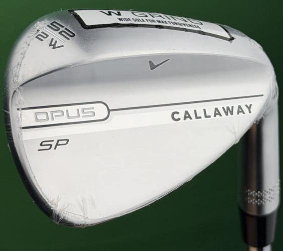 Callaway Opus SP Brushed Chrome Gap GW Wedge 52-12* Steel Dynamic Gold NEW!