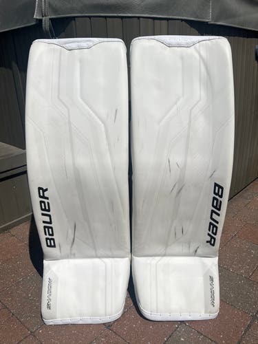 Large Bauer Supreme Shadow Goalie Leg Pads (Like New)
