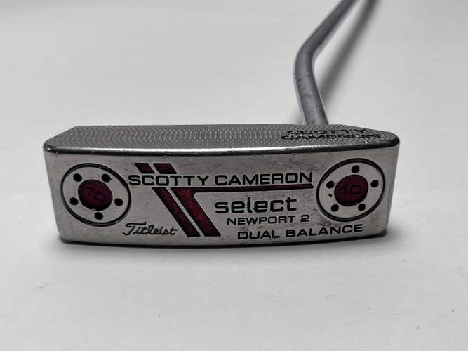 Scotty Cameron Select Newport 2 Dual Balance Putter 38" Mens RH - NEW 17" GRIP