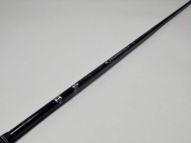 Mitsubishi Diamana Black Flowerband Ltd Regular Driver Shaft 44.75"-TaylorMade