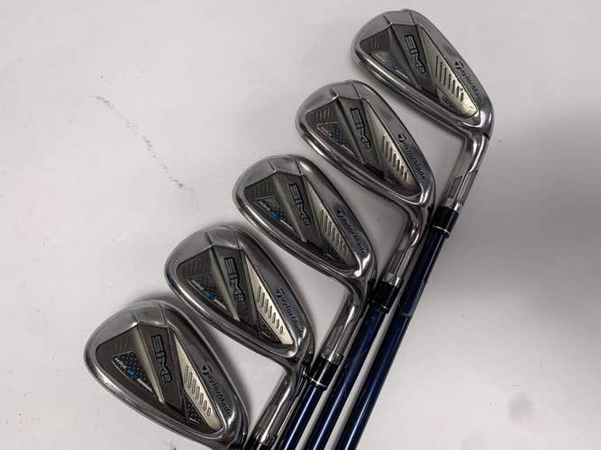 TaylorMade SIM2 MAX Iron Set 7-PW+AW Fujikura Ventus Blue 6-R Regular RH +1/2''