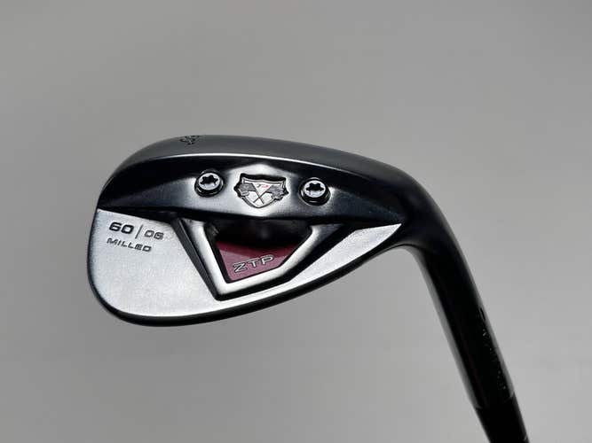 TaylorMade Rac ZTP Chrome Lob Wedge LW 60* 6 Bounce KBS Hi-Rev Wedge RH