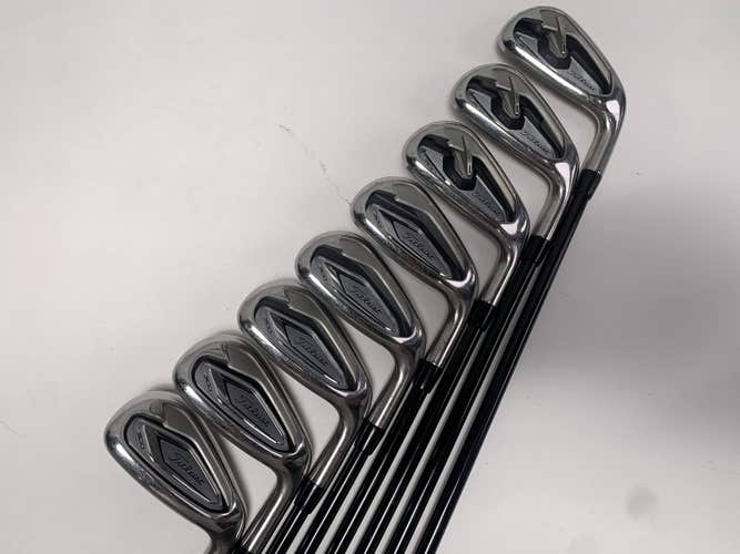 Titleist T300 Iron Set 5-PW+AW+GW Tensei Red AV Series AM(2) Senior RH