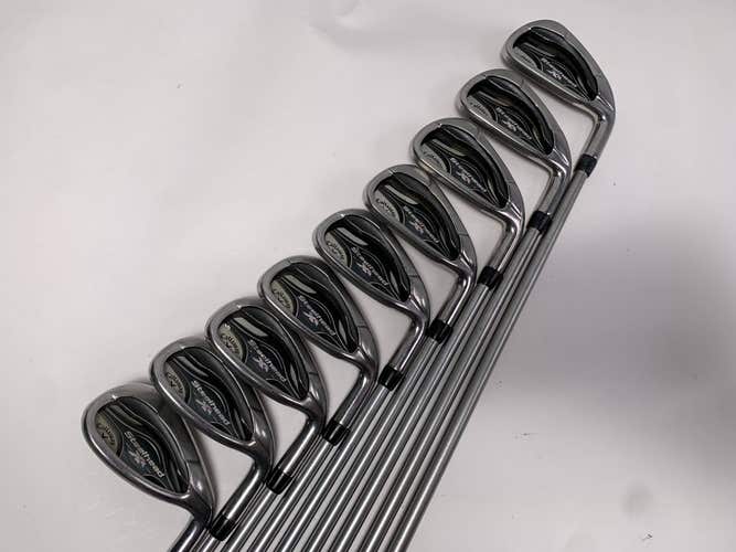 Callaway Steelhead XR Iron Set 4-PW+AW+SW KBS Tour C-Taper 130g Extra Stiff RH