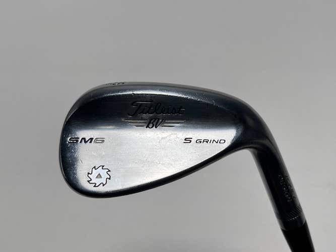 Titleist Vokey SM6 Tour Chrome Sand Wedge SW 56* 10 Bounce S-Grind Wedge RH