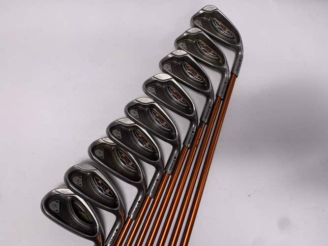 Ping G10 Iron Set 4-PW+GW+SW+LW Black Dot TFC 129 I Stiff RH No 7 iron