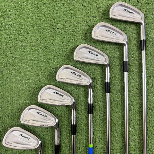 Mizuno MP-57 Cut Muscle Iron Set 4-PW True Temper Dynamic Gold R300 Regular Flex