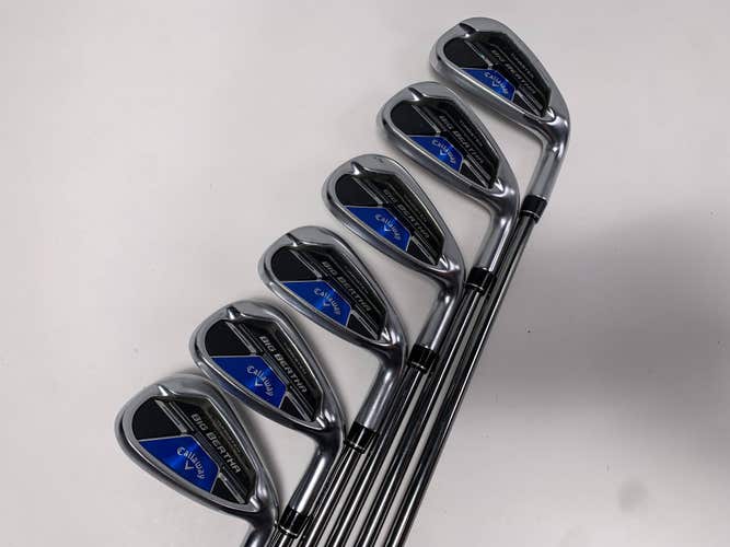 Callaway Big Bertha REVA Womens Iron Set 6-PW+AW RCH 45 45g Ladies RH