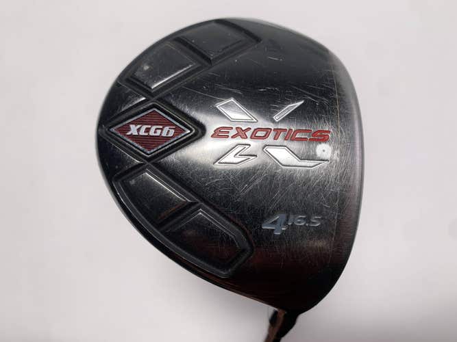 Tour Edge XCG6 4 Fairway Wood 16.5* Matrix Ozik HD6.1 Stiff RH Midsize Grip