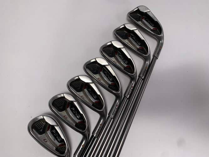 Ping G20 Iron Set 6-PW+GW+SW Black Dot TFC 169 I Regular Graphite Mens RH -1/2''