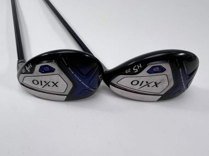XXIO X 4 & 5 Hybrid Set 20* 23* MP1000 45g Senior Graphite Mens RH