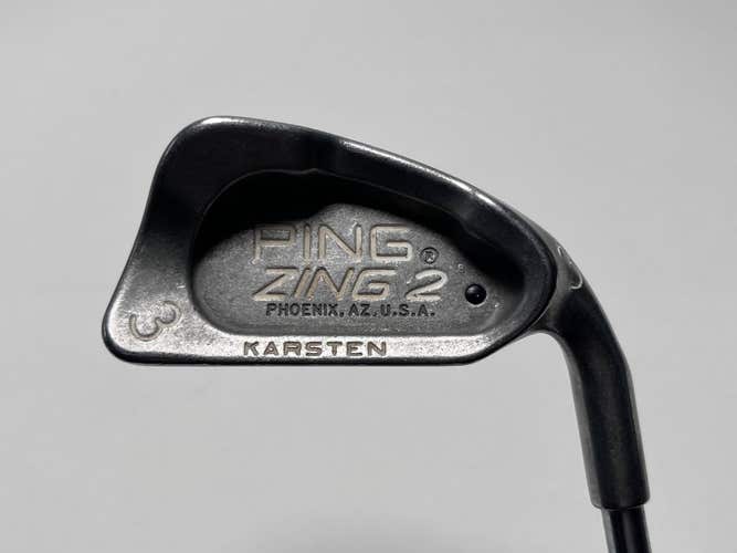 Ping Zing 2 Single 3 Iron Black Dot Karsten JZ Regular Steel Mens RH