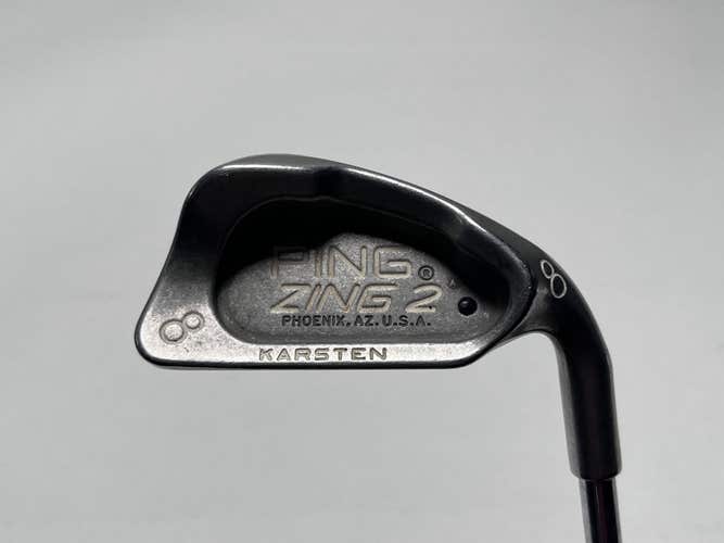 Ping Zing 2 Single 8 Iron Black Dot Karsten JZ Regular Steel Mens RH