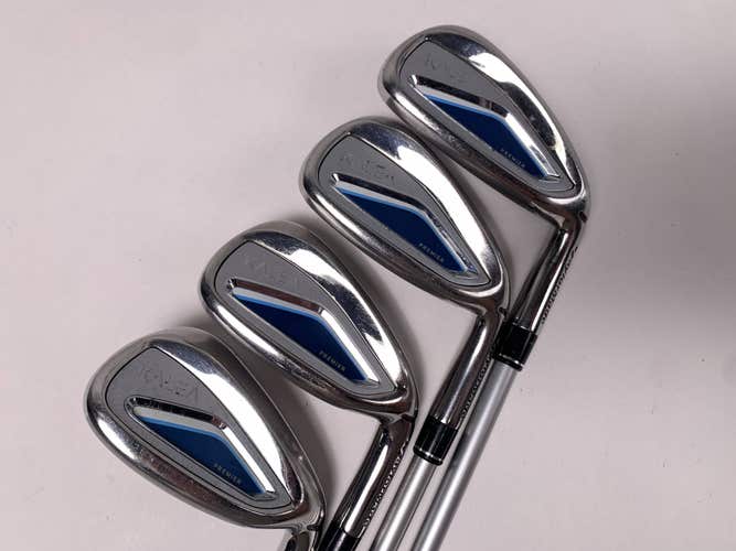 TaylorMade Kalea Premier Iron Set 7-9+SW Kalea Premier 40g Ladies RH Midsize