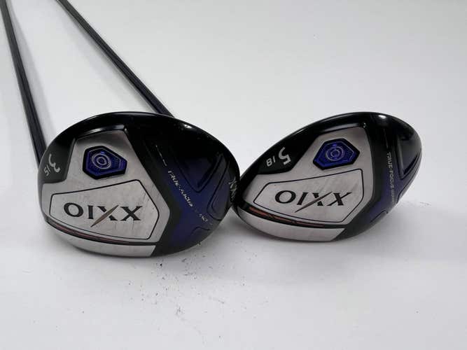 XXIO X 3 & 5 Fairway Wood Set 15* | 18* MP1000 Flex 4222 40g Regular RH