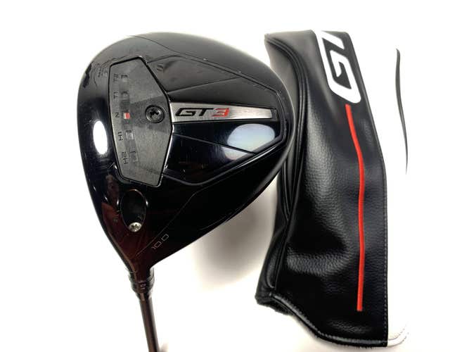 LEFTY Titleist GT3 Driver 10* HZRDUS 6.5 Gen 5 Black 60g Extra Stiff LH HC