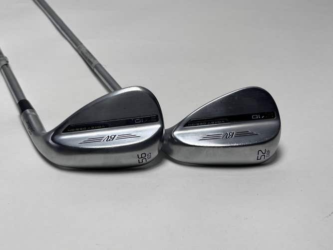 Titleist Vokey SM10 Tour Chrome Wedge Set 52* 8 | 56* 10 SM10 Wedge Steel RH