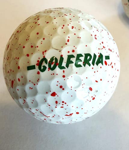Vice Golferia Limited Edition .. 1 Near Mint AAAA Golf Ball...Red Drip Pizza