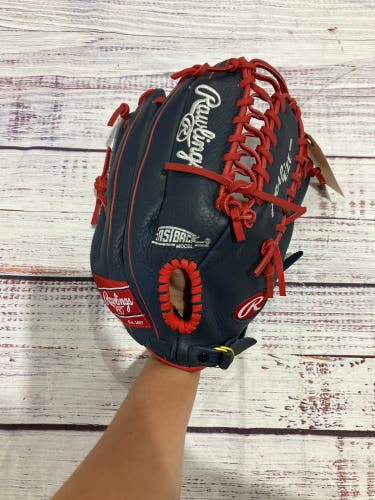 Blue Rawlings Select Pro Lite RH Baseball Glove 12.25" (New)