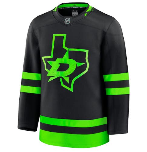 Dallas Stars Fanatics Alternate Premium Jersey - Blackout - Sz 54 New with Tags