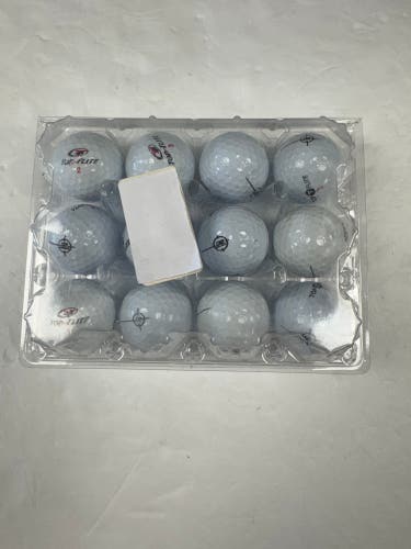 Top Flite D2+ Distance Balls 12 Pack (1 Dozen) (New)