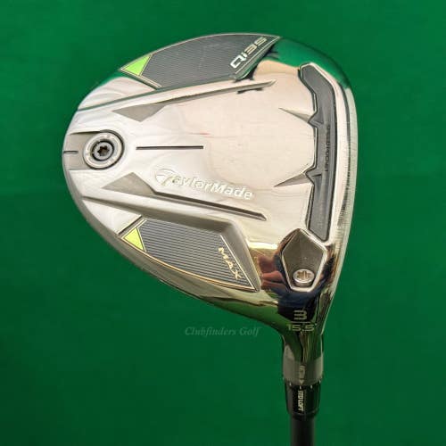 TaylorMade Qi35 Max 15.5 Fairway Wood 3 Fujikura Ventus Blue FW 5-A Seniors