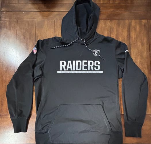 Las Vegas Raiders Nike Hoodie Adult Large Black NWT