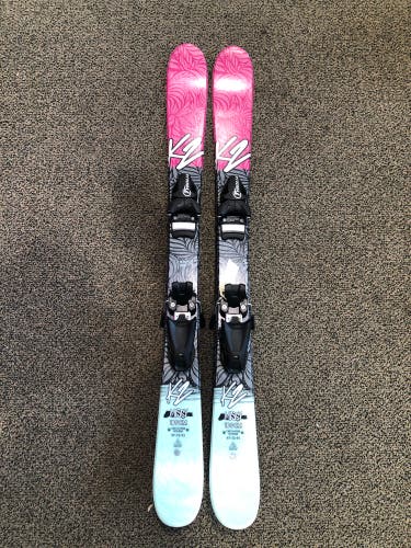 2018 Kid's 109cm K2 Missy Skis | Tyrolia B2YS 4.5 Bindings (Used)