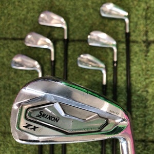 Men's Srixon ZX5 MK II Iron Set Right Handed - Fujikura Axiom Shaft (Used)