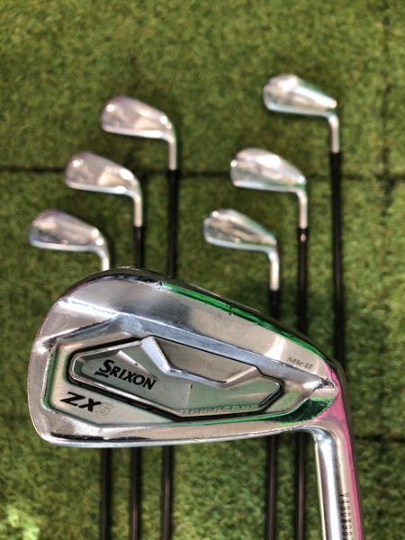 Men's Srixon ZX5 MK II Iron Set Right Handed - Fujikura Axiom