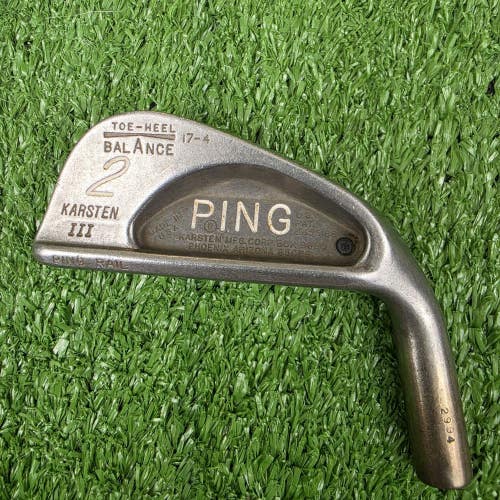 Ping Karsten III Black Dot Single 2 Iron Golf Club Head Only Right Handed RH