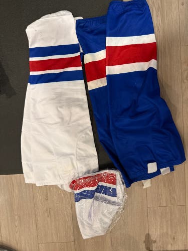 White Senior Large Premium Socks (New)