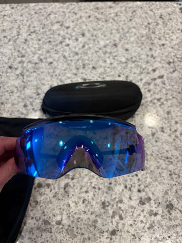 Blue Unisex Adult One Size Fits All Oakley Sunglasses (New)