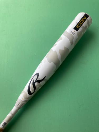 2025 Rawlings Icon Composite Bat USSSA Certified (-8) Composite 23 oz 31" (Used)