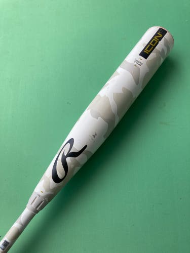 2025 Rawlings Icon Composite Bat USSSA Certified (-8) Composite 23 oz 31" (Used)