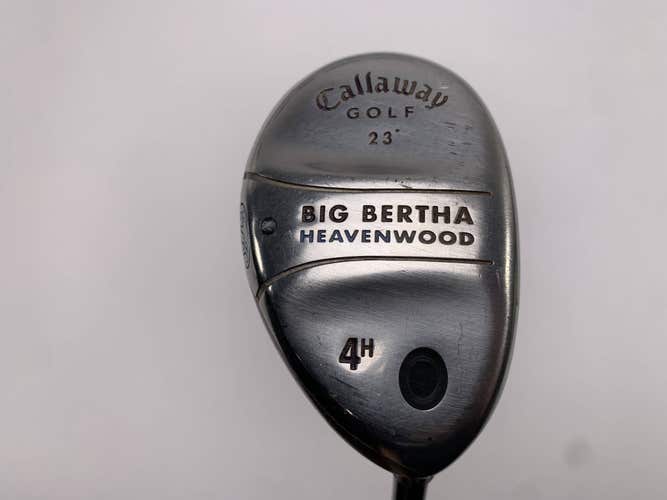Callaway Big Bertha Heavenwood 4 Hybrid 23* Big Bertha Gems 55 Ladies RH