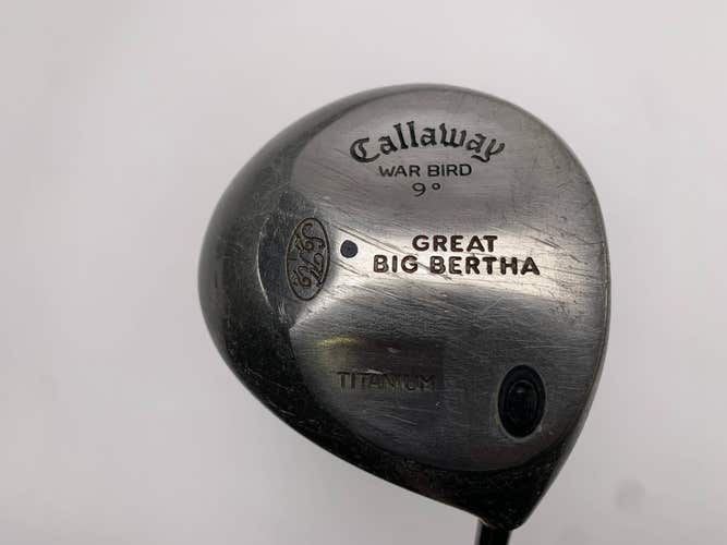 Callaway Big Bertha Warbird Driver 9* Grafalloy AttackLite Stiff RH