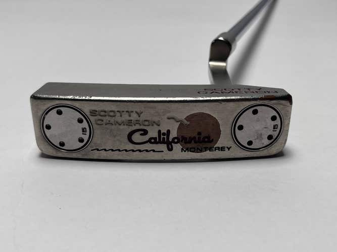 Scotty Cameron California Series Monterey Putter 33" Mens RH