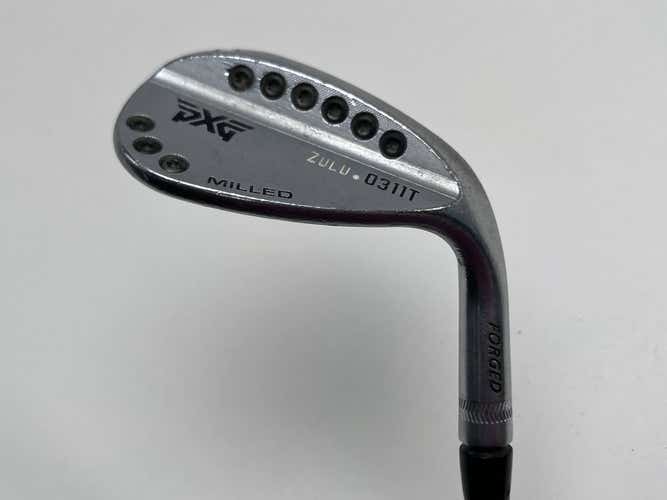 PXG 0311 T Zulu Chrome Lob Wedge LW 60* 7 Bounce DG S300 Stiff Steel Mens RH