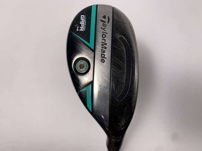 TaylorMade GAPR HI 4 Hybrid 22* KBS Hybrid 80g Extra Stiff Graphite Mens RH