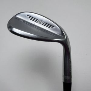 Titleist Vokey SM9 Tour Chrome Lob Wedge LW 58* 12D Precision Rifle 6.0 Stiff RH