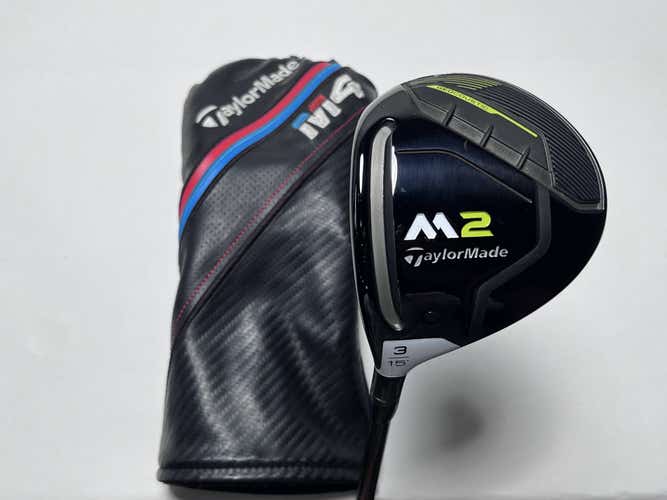 LEFTY TaylorMade M2 2019 3 Fairway Wood 15* XTorsion Mamba 70g Tour XStiff LH HC