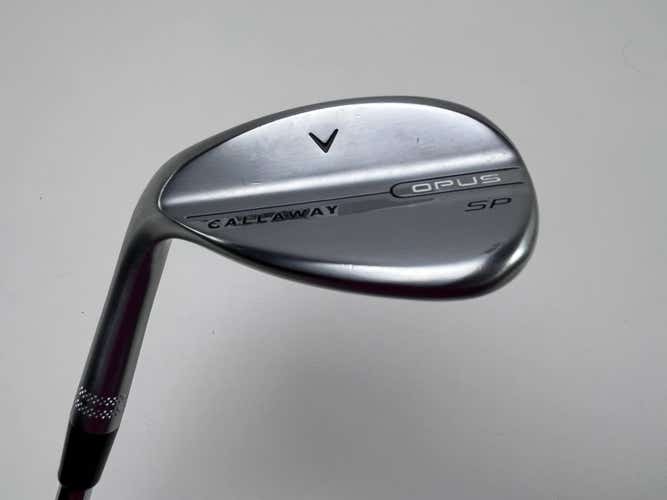 LEFTY Callaway Opus SP Brushed Chrome Sand Wedge 56* 10S DG S400 Stiff LH