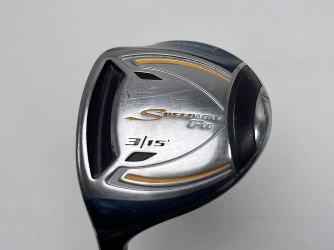 LEFTY Adams Speedline F11 Stainless Steel 3 Fairway 15* Voodoo SVS7 Stiff LH